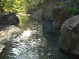松川渓谷温泉 滝の湯1