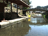 満願寺の川湯