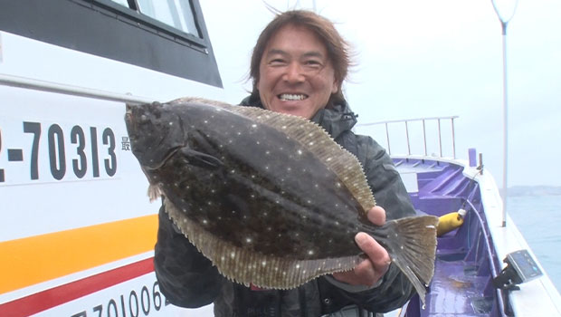 #376 荒波の千葉県外房で高級魚・寒ビラメに挑む！
